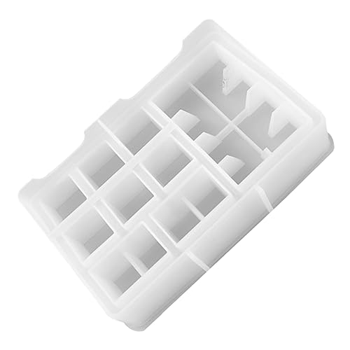 VILLFUL DIY Silikonform für Lippenstifthalterung Vielseitige Aufbewahrungsbox für Schmuck und Bastelprojekte Leicht zu Reinigen und Kreativ Gestaltbar von VILLFUL