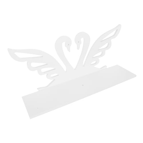 VILLFUL Dekoratives Wandregal Hängeregal Kleines Schweberegal aus Robustem Material für Badezimmer Wohnzimmer Schlafzimmer Vielseitiger Organizer mit Feiner Verarbeitung und Modernem von VILLFUL