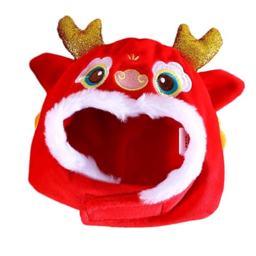 VILLFUL Drachenkopf Haustierhut für Katzen und Hunde Leichter Party-kostümhut für Neujahr Weihnachten Geburtstage Festliche Kopfbedeckung Attraktive Pet Costume Cap Geeignet für Kleine bis VILLFUL Drachenkopf Haustierhut für Katzen und Hunde Leichter Party-kostümhut für Neujahr Weihnachten Geburtstage Festliche Kopfbedeckung Attraktive Pet Costume Cap Geeignet für Kleine bis von VILLFUL