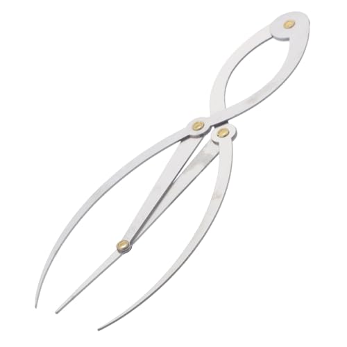 VILLFUL Edelstahl Augenbrauen Maßstab Gebogenes Messgerät Flexibles Stencil Werkzeug für Präzises Microblading Symmetrische Augenbrauen Positionierung für Damen von VILLFUL