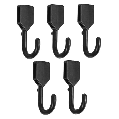 VILLFUL Einzelner Pegboard haken J form aus Robustem Abs Kunststoff Platzsparend Einfache Montage ohne Werkzeug Vielseitig für Lochwand organisation in Garage und Werkstatt von VILLFUL