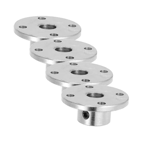 VILLFUL Flanschkupplung Starre Wellenkupplung aus Hochhärtendem Metall mit Flanschbasis Vibrationsreduzierend Verschleißfest für Industrielle Automatisierung und Präzisionsinstrumente von VILLFUL