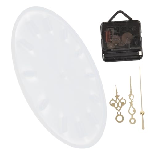 VILLFUL Flexible Silikonform für Runde Uhren DIY Gießform Wiederverwendbar Langlebig Geruchsneutral Leicht zu Reinigen und Entformen für Epoxidharz Uhr DIY Projekte von VILLFUL