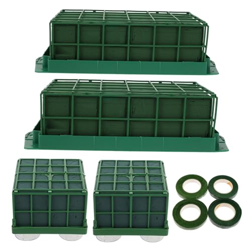 VILLFUL Floral Foam Blocks für Frische Blumen Rechteckige Nasse und Trockene Schaumstoffblöcke für DIY Hochzeitsdeko Gartenarrangements Wanddekoration und Festliche Tischarrangements von VILLFUL