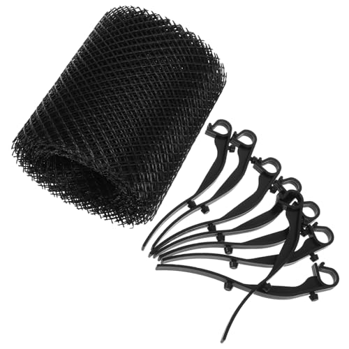 VILLFUL Garten Dachrinnen Schutznetz mit Haken Langlebiges Mesh Gutter Guard Netz zur Verhinderung von Blättern und Schmutz Stabile Rohrfilter Abdeckung VILLFUL Garten Dachrinnen Schutznetz mit Haken Langlebiges Mesh Gutter Guard Netz zur Verhinderung von Blättern und Schmutz Stabile Rohrfilter Abdeckung von VILLFUL