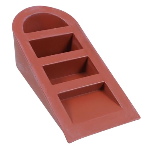 VILLFUL Großer Türkeil aus Strapazierfähigem Gummi für Schwere Türen Extra Großes Design Rutschfest Installieren Geeignet für Garage Lager und Zuhause Robuster Bodentürstopper für von VILLFUL