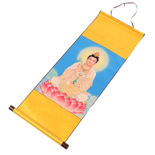 VILLFUL Guanyin Wandbild Spirituelle Wanddekoration Langlebig Farbintensiv für Wohn und Schlafzimmer Vielseitig Einsetzbar als Religiöse Raumdeko und Geschenkidee VILLFUL Guanyin Wandbild Spirituelle Wanddekoration Langlebig Farbintensiv für Wohn und Schlafzimmer Vielseitig Einsetzbar als Religiöse Raumdeko und Geschenkidee von VILLFUL
