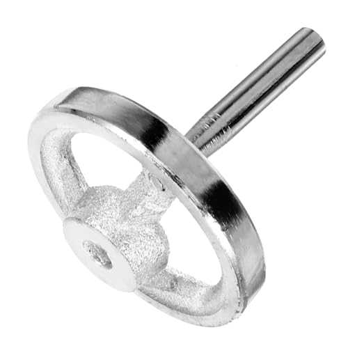 VILLFUL Gusseisen Handrad Drehmaschine mit Befestigung Crank Handle Carbon Stahl Handrad für Metallbearbeitung und Werkstattausrüstung von VILLFUL