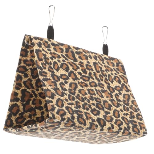 VILLFUL Hängendes Hamsterhaus aus Warmem für Kleine Tiere Leopard Print für Hamster Meerschweinchen Ratten und Andere Nagetiere für Sofa Bett oder Reisen VILLFUL Hängendes Hamsterhaus aus Warmem für Kleine Tiere Leopard Print für Hamster Meerschweinchen Ratten und Andere Nagetiere für Sofa Bett oder Reisen von VILLFUL