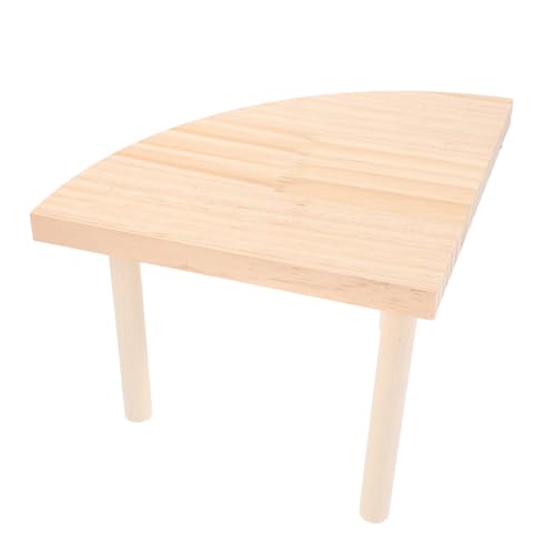 VILLFUL Hamster Plattform aus Robustem Holz Kleintier Kletterspielzeug für Zwerghamster Rennmäuse Chinchillas und Kleine Haustiere als Käfigzubehör und Nestdekoration VILLFUL Hamster Plattform aus Robustem Holz Kleintier Kletterspielzeug für Zwerghamster Rennmäuse Chinchillas und Kleine Haustiere als Käfigzubehör und Nestdekoration von VILLFUL