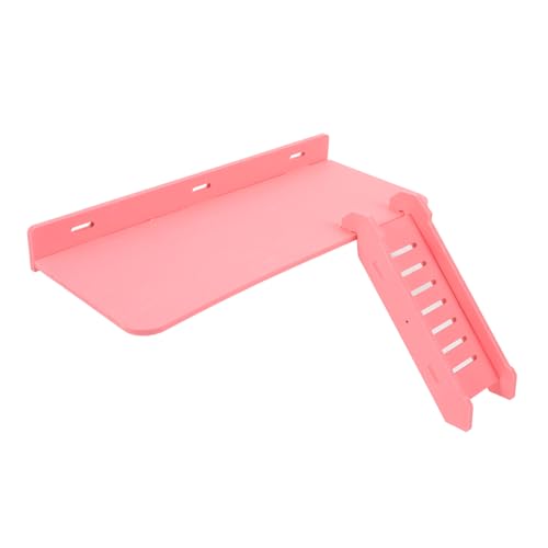 VILLFUL Hamster Plattform mit Rampe und Leiter Beißfeste Kleintier Spielplatz aus Robustem Material Rutschfestes Zubehör für Hamster Zwerghamster Meerschweinchen und Rennmäuse VILLFUL Hamster Plattform mit Rampe und Leiter Beißfeste Kleintier Spielplatz aus Robustem Material Rutschfestes Zubehör für Hamster Zwerghamster Meerschweinchen und Rennmäuse von VILLFUL