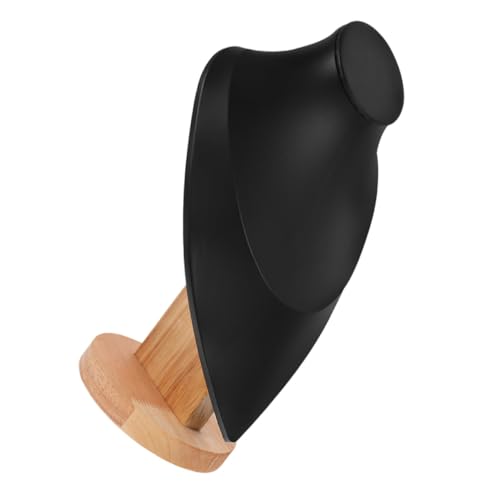VILLFUL Hochwertiger Schmuckständer aus Massivem Holz mit Stabilem Sockel Realistische Hals Schultersilhouette Perfekter Halsketten Anhängerhalter für Schmuckgeschäfte und Private VILLFUL Hochwertiger Schmuckständer aus Massivem Holz mit Stabilem Sockel Realistische Hals Schultersilhouette Perfekter Halsketten Anhängerhalter für Schmuckgeschäfte und Private von VILLFUL
