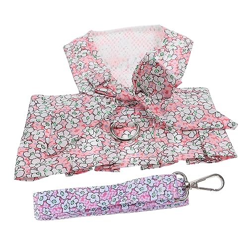 VILLFUL Hundeanzug Für Welpen Verstellbares Geschirr-Set Mit Leine Outdoor-Kleidung Robust Und Sicher von VILLFUL