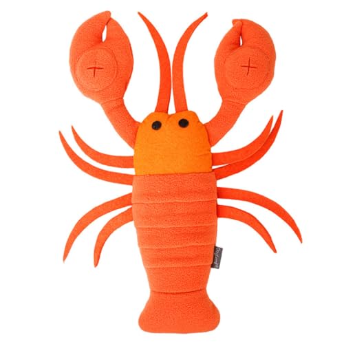 VILLFUL Hundespielzeug Beißfest Molarspielzeug Cartoon Lobster Schnüffelspielzeug für Kleine und Große Hunde Langlebiges Trainingsspielzeug zur Futterversteckung und Beschäftigung VILLFUL Hundespielzeug Beißfest Molarspielzeug Cartoon Lobster Schnüffelspielzeug für Kleine und Große Hunde Langlebiges Trainingsspielzeug zur Futterversteckung und Beschäftigung von VILLFUL