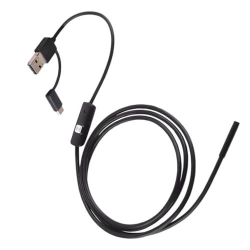 VILLFUL Inspektionskamera USB und Mobilgerät Kompatibel mit Sonde Kabel für Handy und PC Vielseitige Endoskopkamera zur Maschinen Rohrinspektion von VILLFUL