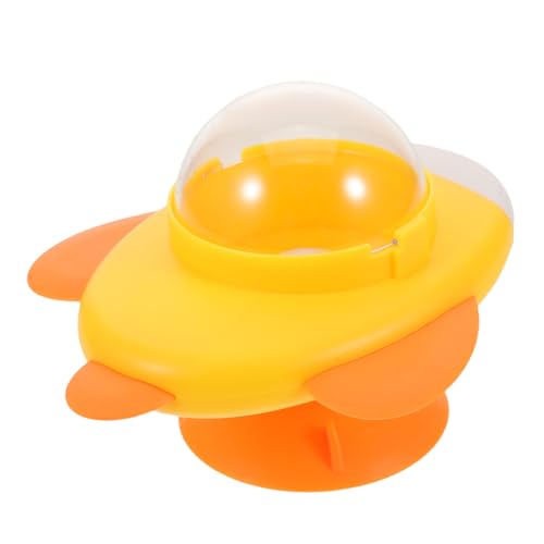 VILLFUL Interaktives Haustier-futterspielzeug mit Drehendem Futterauslauf Langsamer Futterspender und Intelligenzspiel für Katzen und Hunde Fördert Gesunde Essgewohnheiten Kompakt und von VILLFUL