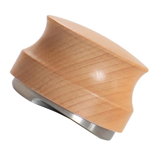 VILLFUL Kaffee-Distributor Holzgriff Kaffee -Leveler -Werkzeug Holzgriff Kaffeewerkzeug einstellbarer Kaffeeverteiler Tool für Kaffeeverteilung für Heimkaffee Verstellbares Kaffeewerkzeug von VILLFUL