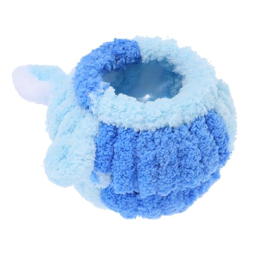 VILLFUL Kleines Tierbett mit Gemütlichem Versteck für Hamster Chinchillas und Meerschweinchen Warmes Winterhaus mit Abnehmbarem Fleece Kissen und Minimalistischem Design von VILLFUL