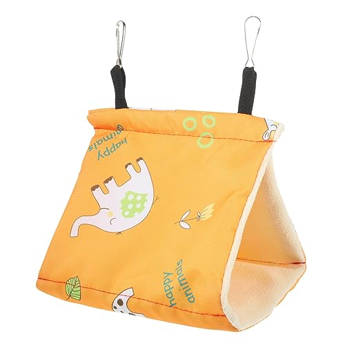 VILLFUL Kleintier Hängematte aus Kleines Vogelbett Warmes Bequemes Papageien Hängesofa für Käfig Robust und Atmungsaktiv Geeignet zum Aufhängen im Vogelkäfig von VILLFUL