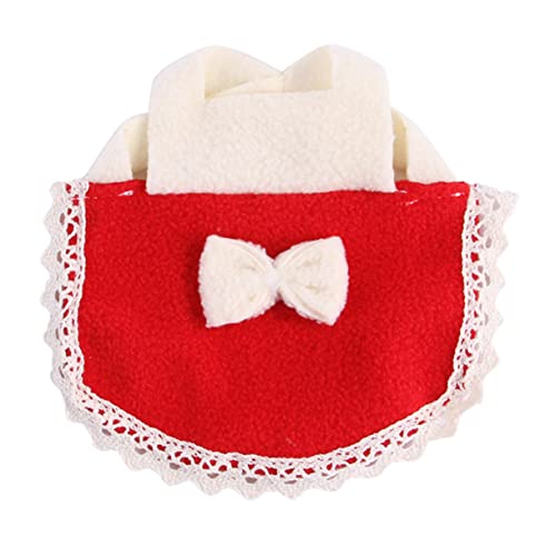 VILLFUL Kleintier Hamsterweste mit Süßer Schleife Hautfreundliches Material Sicheres Outfit für Kleine Haustiere Modisch und Bequem Geeignet für Hamster und Kleine Nager VILLFUL Kleintier Hamsterweste mit Süßer Schleife Hautfreundliches Material Sicheres Outfit für Kleine Haustiere Modisch und Bequem Geeignet für Hamster und Kleine Nager von VILLFUL