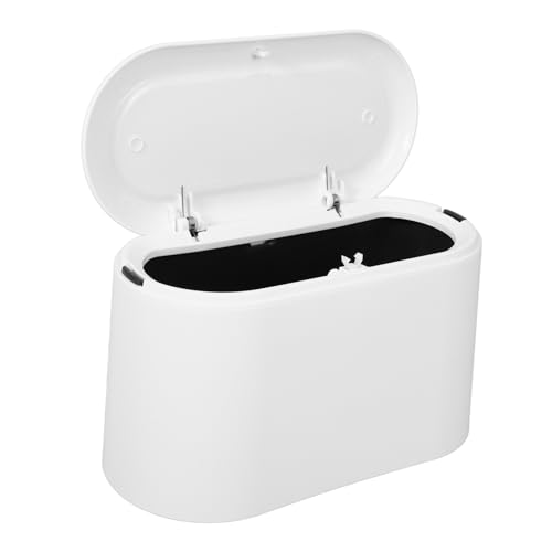 VILLFUL Kompakter Desktop Mülleimer mit Praktischem Druckdeckel Vielseitiger Abfallbehälter und Aufbewahrungsbox für Kleinen Müll Platzsparend und Leicht für Büro Zuhause Reise Geeignet VILLFUL Kompakter Desktop Mülleimer mit Praktischem Druckdeckel Vielseitiger Abfallbehälter und Aufbewahrungsbox für Kleinen Müll Platzsparend und Leicht für Büro Zuhause Reise Geeignet von VILLFUL