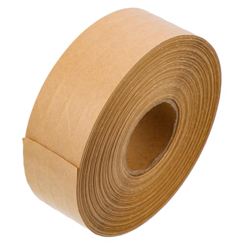 VILLFUL Kraftpapier packband Umweltfreundliches Beschreibbares Wasserfestes Verpackungsband mit Hoher Klebkraft und Temperaturbeständigkeit zum Versiegeln von Kartons und Paketen VILLFUL Kraftpapier packband Umweltfreundliches Beschreibbares Wasserfestes Verpackungsband mit Hoher Klebkraft und Temperaturbeständigkeit zum Versiegeln von Kartons und Paketen von VILLFUL