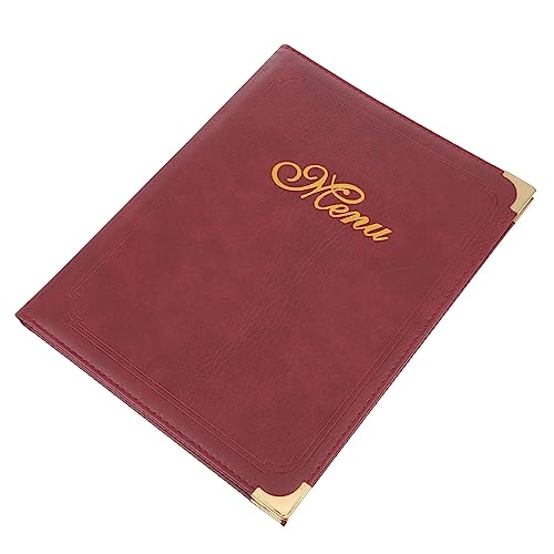 VILLFUL Leder Essmarke Servieren Von Restaurant Gebrauchsmenüs Das Menübuch Menütafel Für Restaurantmenüs Restaurant A4 Menüordner Menübuch Menühefte Menübücher Rot VILLFUL Leder Essmarke Servieren Von Restaurant Gebrauchsmenüs Das Menübuch Menütafel Für Restaurantmenüs Restaurant A4 Menüordner Menübuch Menühefte Menübücher Rot von VILLFUL