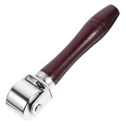 VILLFUL Lederpaspelgerät Roller Zum Basteln Rollerwerkzeug Nahtroller Zum Nähen Presswerkzeug Stempelroller Rollnahtpresser Roller Drückerroller Zum Andrücken Handmassageroller von VILLFUL