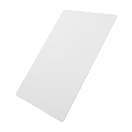 VILLFUL Leeres Metallschild aus robustem Eisen sublimationsfähig vielseitig einsetzbar als Geschäftsschild Garten Parkplatztafel individuelle Gravur möglich stabile Verarbeitung für Innen VILLFUL Leeres Metallschild aus robustem Eisen sublimationsfähig vielseitig einsetzbar als Geschäftsschild Garten Parkplatztafel individuelle Gravur möglich stabile Verarbeitung für Innen von VILLFUL