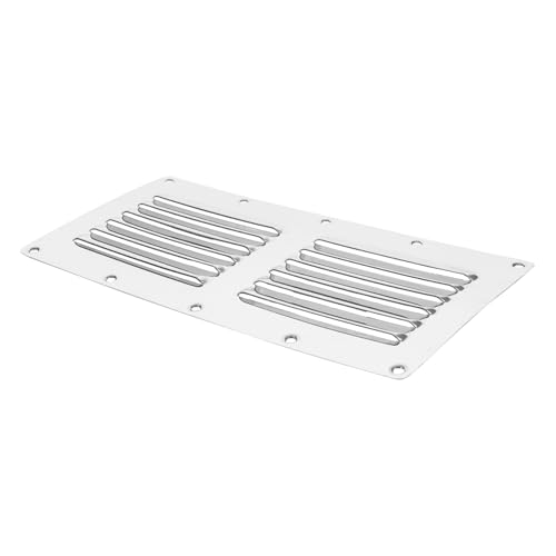 VILLFUL Lüftungsgitter Ventilationsabdeckung für Wand und Bodenventile Robust und Langlebig für Zuhause und Büro Verhindert Zugluft und Kalte Stellen Effiziente Luftverteilung für Heizungs von VILLFUL