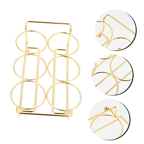 VILLFUL Metall Bar Rack Schnapsglashalter Weinglasständer für Tischplatte Premium Metall Multifunktionaler Schnapsglas und Flaschenhalter für Bar und Haus Praktisch zum Aufbewahren und VILLFUL Metall Bar Rack Schnapsglashalter Weinglasständer für Tischplatte Premium Metall Multifunktionaler Schnapsglas und Flaschenhalter für Bar und Haus Praktisch zum Aufbewahren und von VILLFUL