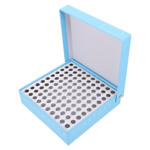 VILLFUL Microcentrifuge Röhrchen Aufbewahrungsbox aus Papier Fächer Gefrierfach Probentrenner Laborhalter für Röhrchen Einfache Handhabung und Stabile Lagerung von VILLFUL
