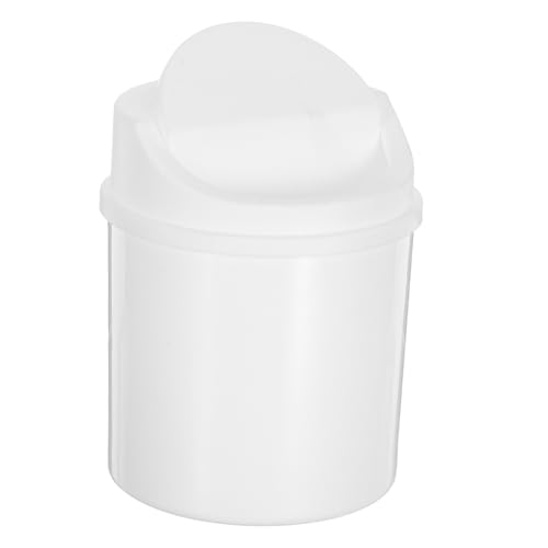 VILLFUL Mini-Desktop-Mülleimer Moderer Mülleimer Tisch Abfalleimer Küchenmüll Schreibtisch Küchenmüllbehälter Kleiner für den Schreibtisch Plastik Weiß VILLFUL Mini-Desktop-Mülleimer Moderer Mülleimer Tisch Abfalleimer Küchenmüll Schreibtisch Küchenmüllbehälter Kleiner für den Schreibtisch Plastik Weiß von VILLFUL
