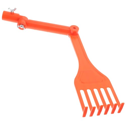 VILLFUL Mini Laubharke mit Drehbarem Griff Vielseitiges Dachrinnen reinigungswerkzeug Effizientes Gutter Guard Cleaner Tool für Laub Dachrinnenreinigung Langlebig und Präzise für von VILLFUL