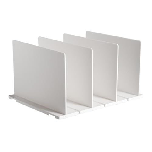 VILLFUL Multifunktionale Regaltrenner aus Kunststoff Abnehmbare und Verstellbare Trennwände für Schrank und Bücherregal für Effiziente Aufbewahrung und Organisation VILLFUL Multifunktionale Regaltrenner aus Kunststoff Abnehmbare und Verstellbare Trennwände für Schrank und Bücherregal für Effiziente Aufbewahrung und Organisation von VILLFUL