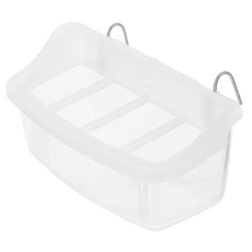 VILLFUL Papageien Futterspender für Käfig Spritzschutz Futterstation aus Robustem Transparentes Design für Einfache Überwachung Vielseitig Einsetzbar und Leicht zu Reinigen für VILLFUL Papageien Futterspender für Käfig Spritzschutz Futterstation aus Robustem Transparentes Design für Einfache Überwachung Vielseitig Einsetzbar und Leicht zu Reinigen für von VILLFUL