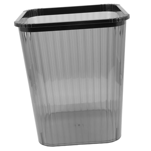 VILLFUL Plastik Müllbehälter Transparenter Quadratischer Abfallkorb für Schlafzimmer Badezimmer und Wohnzimmer Robuster Pet Eimer für Vielseitige Nutzung und Praktisch VILLFUL Plastik Müllbehälter Transparenter Quadratischer Abfallkorb für Schlafzimmer Badezimmer und Wohnzimmer Robuster Pet Eimer für Vielseitige Nutzung und Praktisch von VILLFUL