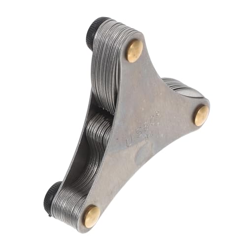 VILLFUL Präzises Schraubengewinde-messgerät Carbonstahl Gewindelehren-set für Us-gewinde Innen Außengewindeprüfung Kompakt Tragbar Schnelle Gewindekontrolle für Industrie und Werkstatt von VILLFUL