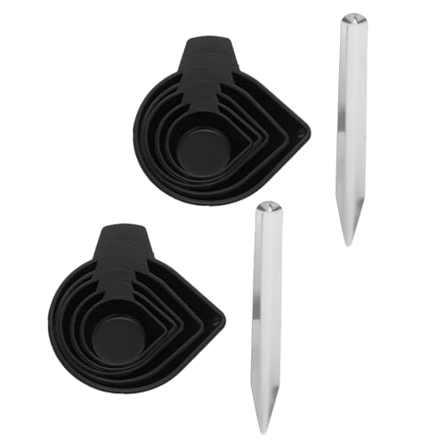 VILLFUL Präzisions-waagschalen aus Kunststoff mit Edelstahl-schaufel Robuste Hygienische Waagschale für Schmuck Labor Pulver und Flüssigkeiten Tragbares -tablett für Exakte Messungen VILLFUL Präzisions-waagschalen aus Kunststoff mit Edelstahl-schaufel Robuste Hygienische Waagschale für Schmuck Labor Pulver und Flüssigkeiten Tragbares -tablett für Exakte Messungen von VILLFUL