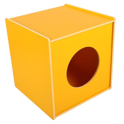 VILLFUL Raffle Box Gelb Robuste Spenden und Losbox Vielseitige Wahlurne für Firmenfeiern Partys Sammel und Spielzwecke von VILLFUL