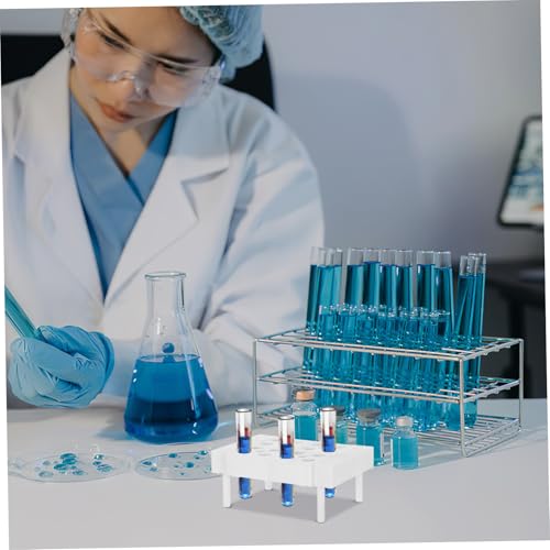 VILLFUL Reagenzglashalter Stabiler Labor Testrohrhalter Abnehmbar Leicht zu Reinigen für Zentrifugenröhrchen und Testgläser Vielseitig Einsetzbar Langlebig VILLFUL Reagenzglashalter Stabiler Labor Testrohrhalter Abnehmbar Leicht zu Reinigen für Zentrifugenröhrchen und Testgläser Vielseitig Einsetzbar Langlebig von VILLFUL