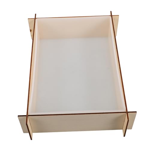 VILLFUL Rechteckige Silikonform für DIY Harzgießen Flexible Buchstützenform mit Holzrahmen Wiederverwendbare Stabile Gießform für Kunstharz und Blumenhaltungsprojekte VILLFUL Rechteckige Silikonform für DIY Harzgießen Flexible Buchstützenform mit Holzrahmen Wiederverwendbare Stabile Gießform für Kunstharz und Blumenhaltungsprojekte von VILLFUL