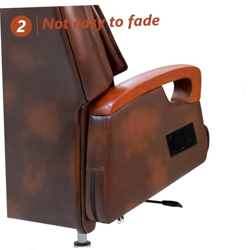 VILLFUL Recliner Ersatzgriff aus Aluminiumlegierung Schwarz Verchromt Ergonomischer Pull Handle für Bürostuhl und Lehnstuhl Universeller Sofagriff Ersatz Einfache Bedienung und Langlebige von VILLFUL
