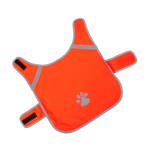 VILLFUL Reflektierende Hundeweste aus Atmungsaktivem Sicherheitsweste mit Sichtbarem Streifendesign Strapazierfähige Outdoor Jacke für Kleine Hunde für und Camping von VILLFUL