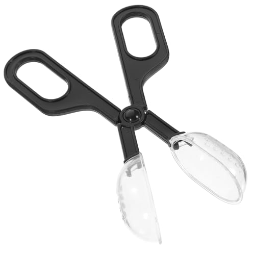 VILLFUL Reptilien Futterzange aus Transparentem Kunststoff Bissfestes Schutzclip Umweltfreundlich Vielseitig für Fütterung und Transport von Reptilien für Vivarium und Haustierpflege von VILLFUL