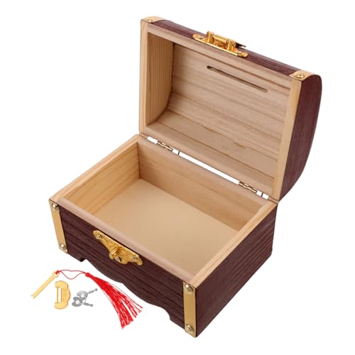 VILLFUL Retro Aufbewahrungsbox Schmuck Reise Organizer Retro Schatzkiste Vintage Piratenboxen Uhren Aufbewahrungskoffer Schreibtisch Aufbewahrungs Organizer Piraten von VILLFUL