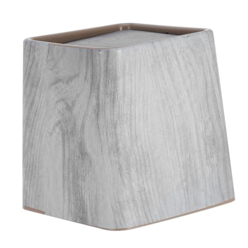 VILLFUL Retro Holzmaserung Mülleimer für Badezimmer Küche und Wohnzimmer Stilvoller Abfallkorb mit Deckel Geruchsresistent und Leicht zu Reinigen für Zuhause und Büro VILLFUL Retro Holzmaserung Mülleimer für Badezimmer Küche und Wohnzimmer Stilvoller Abfallkorb mit Deckel Geruchsresistent und Leicht zu Reinigen für Zuhause und Büro von VILLFUL