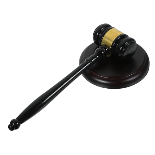 VILLFUL Richter Holzhammer Teiliges Auktionsset mit Klangblock Robuste Gerichtshammer aus Solidem Holz Klare Klangqualität Praktisches Werkzeug für Auktionen und Gerichtssaalgebrauch VILLFUL Richter Holzhammer Teiliges Auktionsset mit Klangblock Robuste Gerichtshammer aus Solidem Holz Klare Klangqualität Praktisches Werkzeug für Auktionen und Gerichtssaalgebrauch von VILLFUL