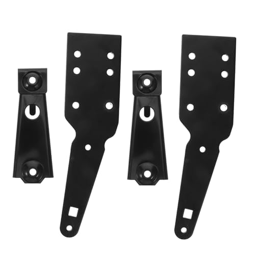 VILLFUL Robuste Sectional Sofa Verbinder Verschleißfest Einfache Stabile Verbindung für Massage und Wohnzimmersofas Langlebige Schwarze Couch Clips aus Verzinktem von VILLFUL