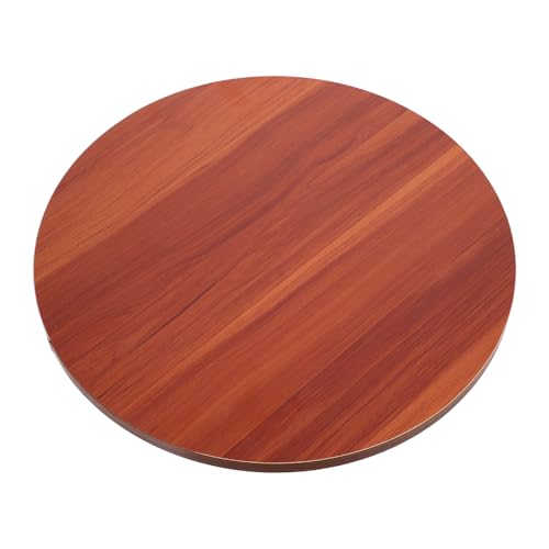 VILLFUL Runder Tischplatte aus Holz Tischplatte für Esstisch Schreibtisch oder Beistelltisch Minimalistisches Design Installation Vielseitig Einsetzbar von VILLFUL